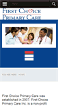 Mobile Screenshot of firstchoiceprimarycare.org